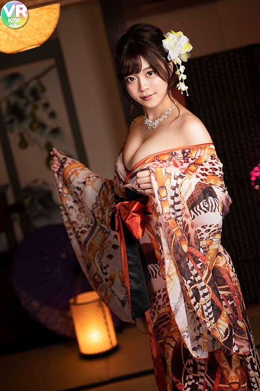 奏音かのんの浴衣