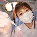 【ほむら優音 GIF】Hカップ美爆乳な歯科衛生士の密着治療ww